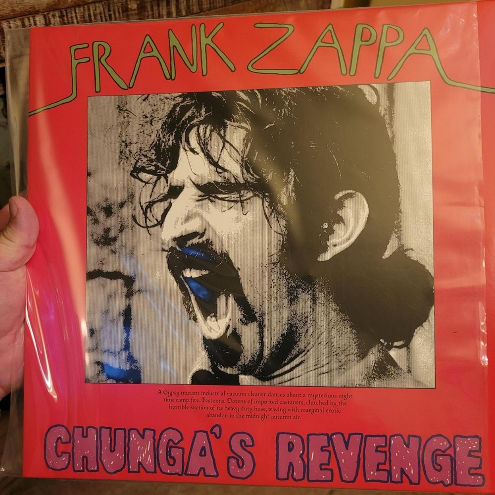 FRANK ZAPPA- CHUNGA'S REVENGE MS 2030 Bizzarre / Reprise Blue Bizarre Label,NM